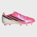 Chuteira de Campo Infantil adidas F50 Hyperfast League ROSA