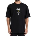 Camiseta Hurley Max Fit x Shibuya Signature Block Party - Masculina PRETO