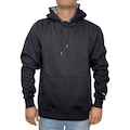 Blusão de Moletom Champion Canguru Hoodie Athletic C Logo - Masculino PRETO