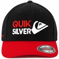 Boné Adulto Quiksilver Emb Omni Surf Aba Curva PRETO/VERMELHO