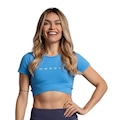 Top Cropped Beach Sports Mormaii - Feminina AZUL