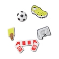 Jibbitz™Crocs Equipe de Futebol Pack com 5 Peças BRANCO