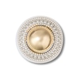 Jibbitz™ Crocs Pequeno Ouro Ocidental BRANCO