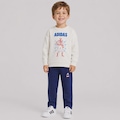Conjunto adidas Marvel Infantil BRANCO