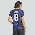 Camisa Argentina II 26/27 8 Enzo adidas Feminina PRETO