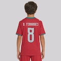 Camisa Portugal I 26/27 8 B. Fernandes Puma Infantil VERMELHO