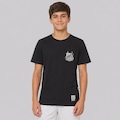 Camisa do Santos Mar de Glórias Infantil PRETO