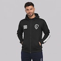 Jaqueta Corinthians CP 1910 com Capuz PRETO