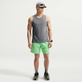 Shorts Dri-FIT Nike Miler Masculino VERDE/CINZA