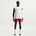 Shorts Dri-FIT Nike Miler Masculino VERMELHO/BRANCO