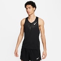 Regata Nike Dri-FIT ADV AeroSwift Masculina PRETO/BRANCO