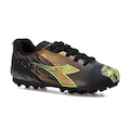 Chuteira Society Infantil Diadora Agilitá PRETO/AMARELO