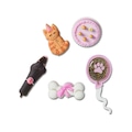 Jibbitz™ Crocs Aniversário de Pets Pack com 5 Peças BRANCO