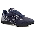 Chuteira Society Adulto Diadora Torneo III AZUL/PRATA