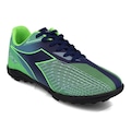 Chuteira Society Infantil Diadora Agilita III AZUL ESCURO