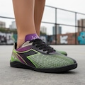 Chuteira Futsal Infantil Diadora Agilita III PRETO/ROXO