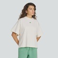 Camiseta adidas Boyfriend 3 Listras Feminina BRANCO