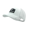 Boné Compressport Trucker 6P Cap OFF WHITE/PRETO