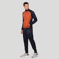 Conjunto de Agasalho e Calça Basic Sports Speedo - Masculino AZUL ESC/LARANJA