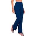 Calça Legging Alto Giro Reta Comfort - Feminina AZUL ESCURO