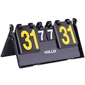 Placar de Mesa Marcador Manual de Pontos Vollo PRETO/AMARELO