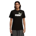 Camiseta Puma Ess 2 Color No.1 Logo - Masculina PRETO