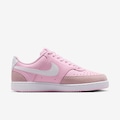 Tênis Feminino Nike Court Vision Low Suede ROSA CLA/BRANCO