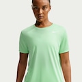 Camiseta Nike Dri-FIT Feminina VERDE CLARO/BRANCO