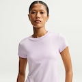 Camiseta Nike Sportswear Chill Knit Feminina PULL UP HAVANA