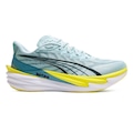 Tênis Masculino Puma Deviate Nitro 4 AZUL CLA/AMARELO