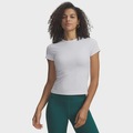 Camiseta de Treino Under Armour Motion Fitted - Feminina BRANCO