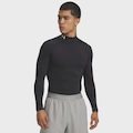 Camiseta de Treino Under Armour Mock - Masculina PRETO