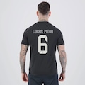 Camisa do Vasco III 24/25 6 Lucas Piton Kappa Masculina PRETO