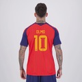 Camisa Espanha I 26/27 10 Olmo Adidas Masculina VERMELHO