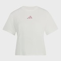 Camiseta adidas Gráfica Treino - Feminina OFF WHITE