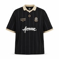Camisa Polo do Corinthians Approve Huge Centenário Oversized - Masculina PRETO