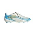 Chuteira de Campo Sem Cadarço Infantil adidas F50 Messi League BEGE