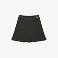 Saia esportiva com short de malha integrado Lacoste Feminina VERDE ESCURO