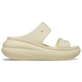 Sandália Crocs Classic Crush Platform Sandal Buttercream - Feminina BEGE