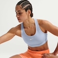 Top Nike Swoosh Feminino AZUL CLA/BRANCO
