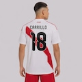 Camisa Peru I 26/27 18 adidas Carrillo Masculina BRANCO