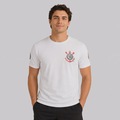 Camisa do Corinthians Brasão Dry Patch Libertadores Masculina BRANCO