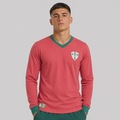 Camisa da Portuguesa Retrô 1935 Manga Longa Masculina VERMELHO