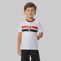 Camisa do São Paulo Refrão Infantil BRANCO