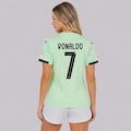 Camisa Portugal II 25/26 7 Ronaldo Puma Feminina VERDE