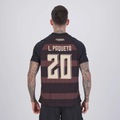 Camisa do Flamengo Consciência Negra Diamante 20 L. Paquetá Masculina MARROM
