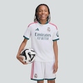 Camisa Real Madrid I 26/27 adidas Infantil BRANCO