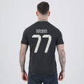 Camisa do Vasco III 24/25 77 Rayan Kappa Masculina PRETO