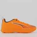 Chuteira Society Infantil Puma Ultra 6 Play LARANJA