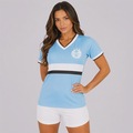 Camisa do Grêmio Baby Look Dry Esportiva Feminina AZUL